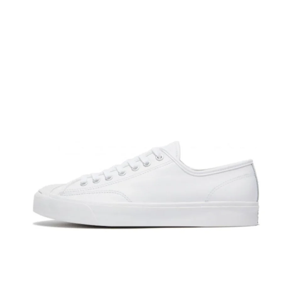 Converse Jack Purcell Low top Skateboard Shoes Unisex White 164225C