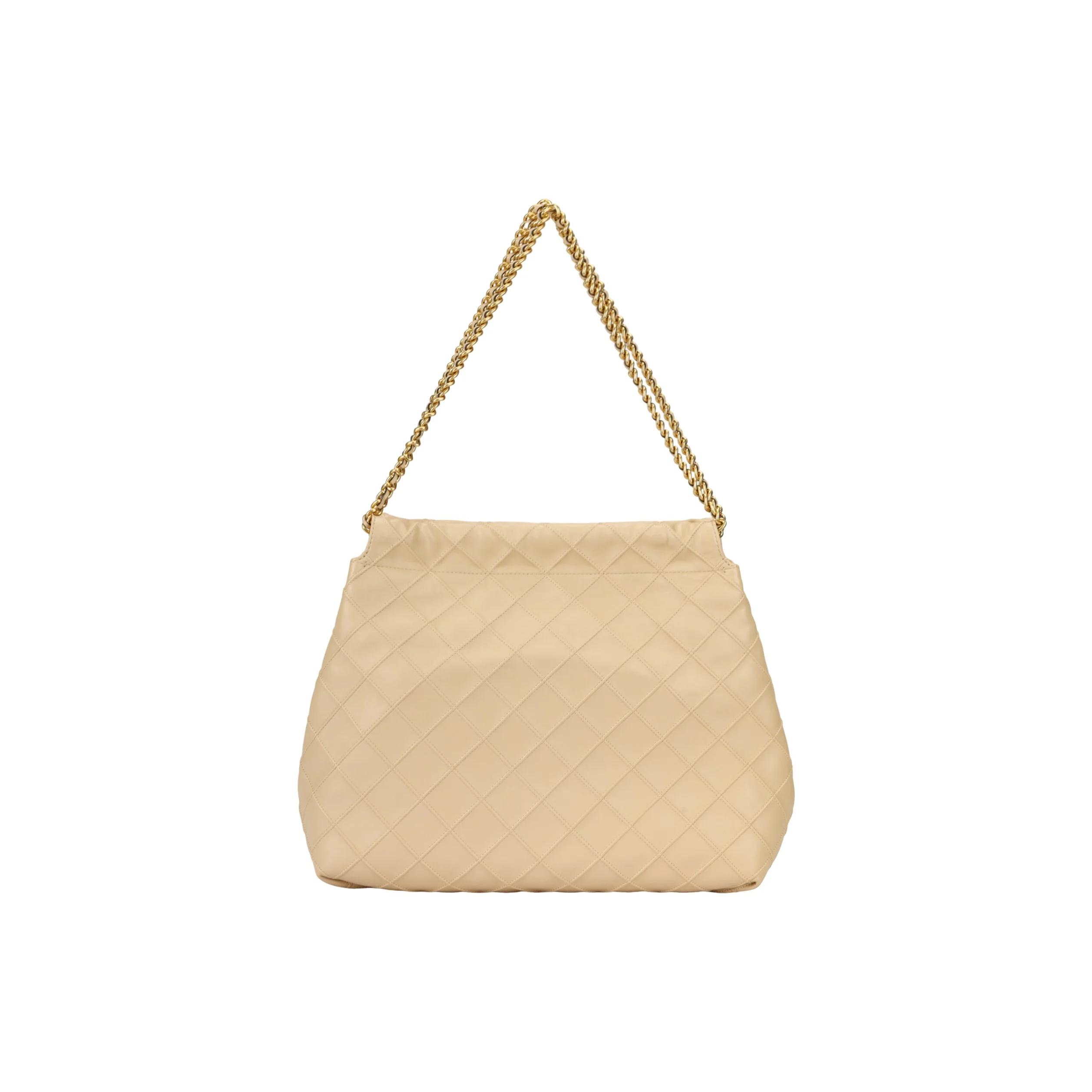 Bolsa de Ombro TORY BURCH Fleming em Suede Artificial para Mulheres, Cor Vanilla Soft Ice Cream 162450-700