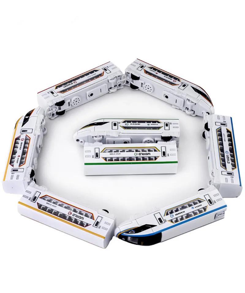 1: 87 โลหะผสมคู่ส่วนรถไฟและรถรางรุ่น double-Layer Subway และรางความเร็วสูงของเล่น,ของเล่นเด็ก,ขายส่ง