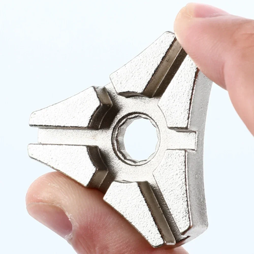 Bicycle Spoke Nipple Wrench 3.2/3.3/3.5mm 3-in-1 MTB Cycling Wheel Rim Adjuster Spanner Repair Service Axis Triangular Tool
