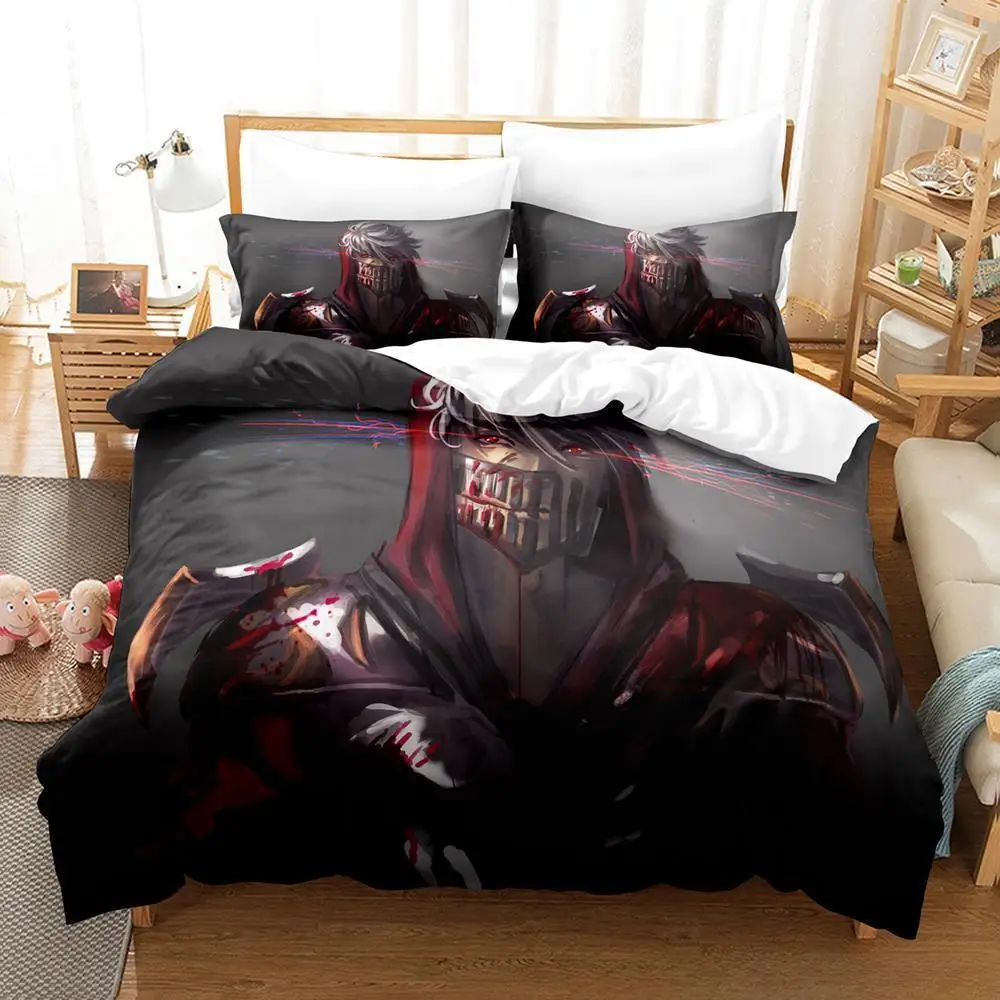 3d Print Game Anime League of Legends ZED Bedding Set Single Twin Full Queen King Size Bed Set Adult Kid Bedroom Duvetcover Sets