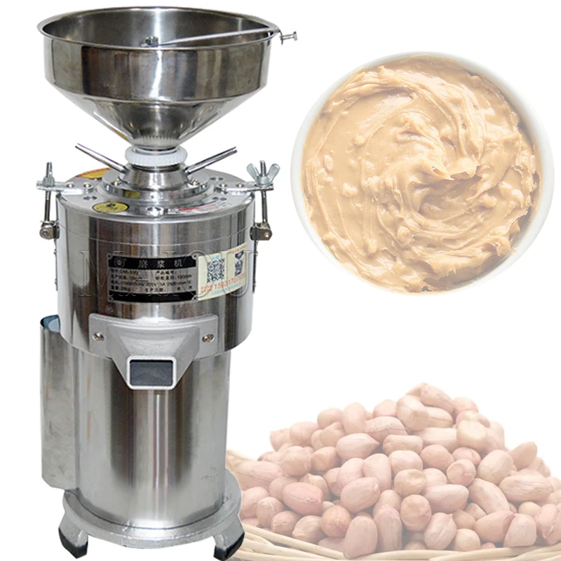 

Машина для производства арахисового масла 220 В, коммерческая машина для производства арахисового масла, миндаль, грецкие орехи, орехи, кунжутная шлифовальная машина, машина для производства целлюлозы