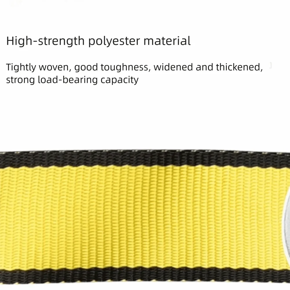 

Professional Grade Outdoor Safety Belt Quick-Connect Buckle Adjustable Safety Harness Rope Hook Fall Prevention Rope Lock Set