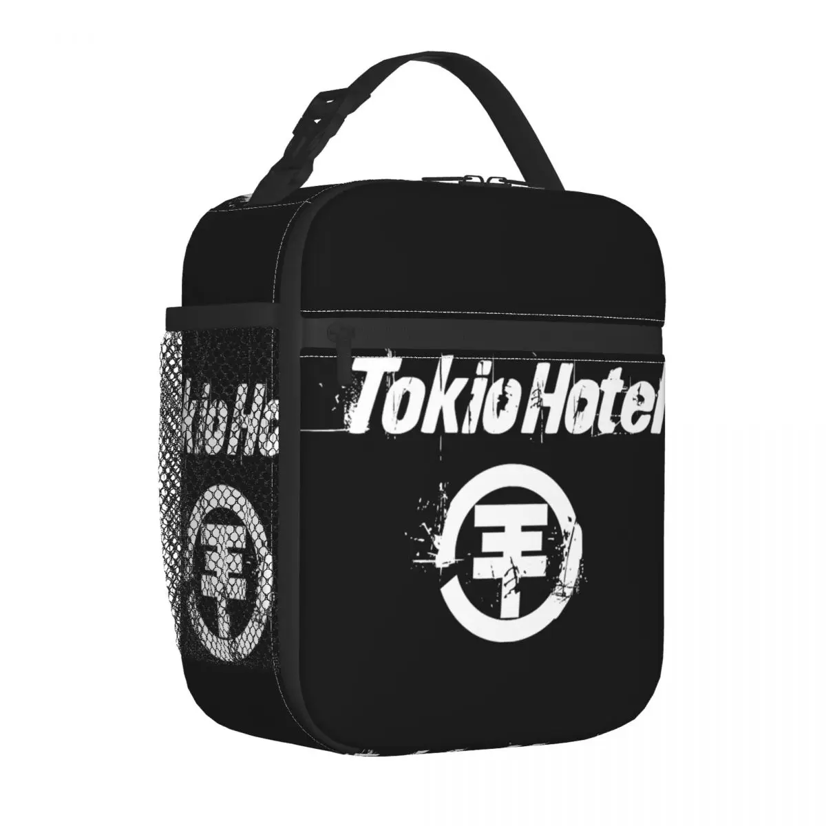 Tokio Hotel Insulated Lunch Bags Leakproof Lunch Container Thermal Bag Tote Lunch Box College Picnic Bento Pouch