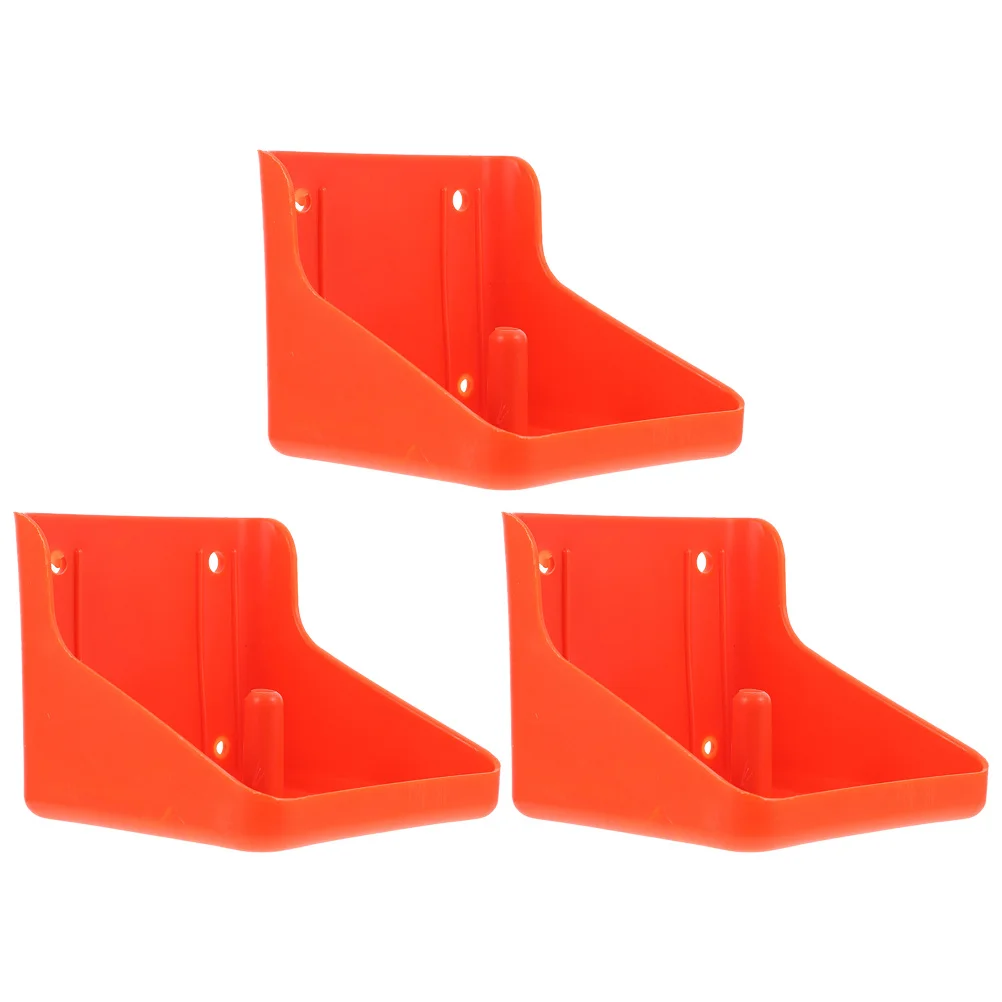 

3pcs Block Holder Thickened Plastic Livestock Salt Feeder Tray For Cattle Sheep Farm Use Indoor Outdoor Salt Licking Box Animal