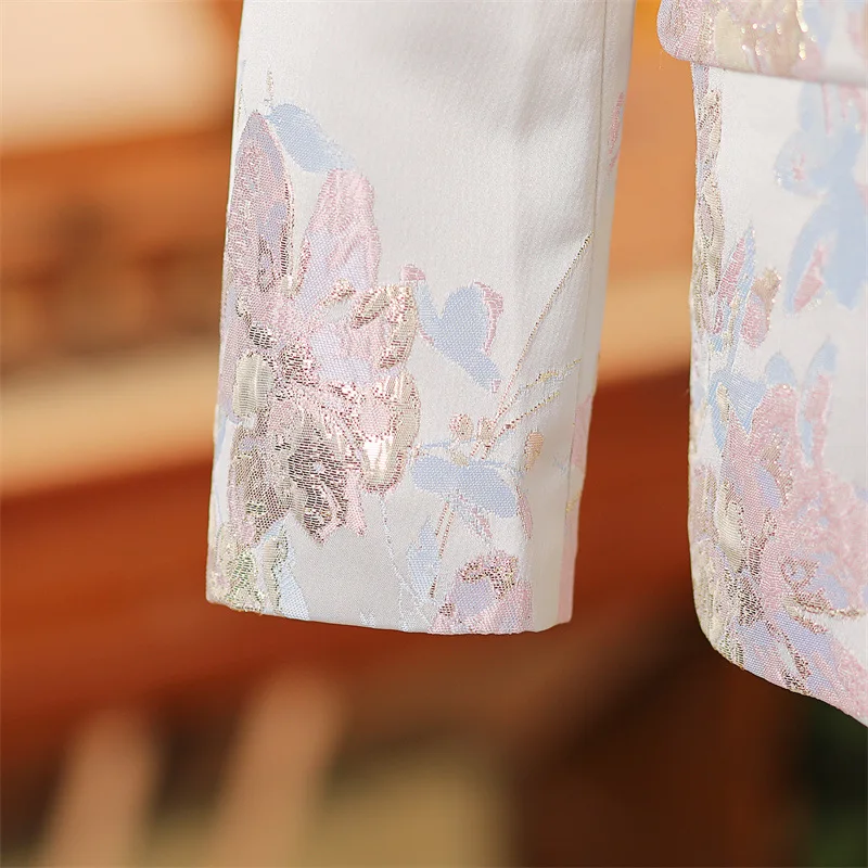 5PCS Neue kinder Prom Anzüge Hochzeit Geburtstag Party Host Klavier Führt einen Spaziergang Zeigen Smoking Jungen Blazer Sets a4110 Vestidos – Detail 9