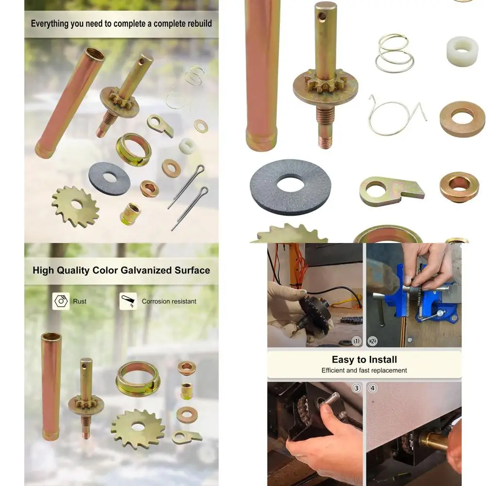 Lower Crank Rebuild Kit Fit for-Pop up Camper Compatible with Coleman & Fleetwood