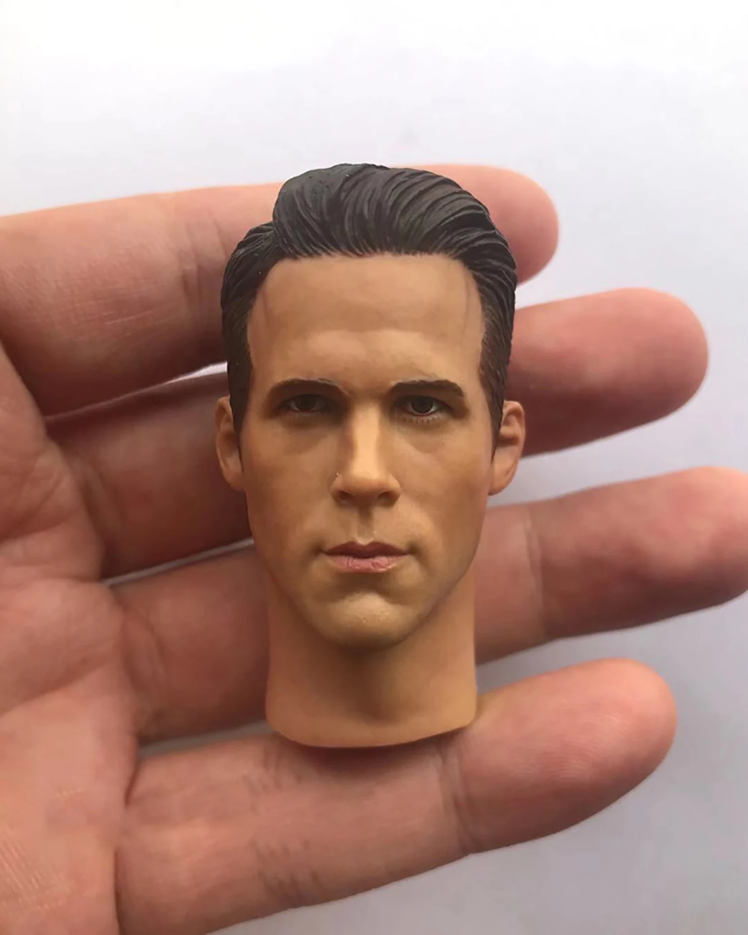 

Ryan Reynolds Movie Actor Head Sculpt Model 1/6 Scale Fit 12'' Hot Toys Worldbox Action Figure