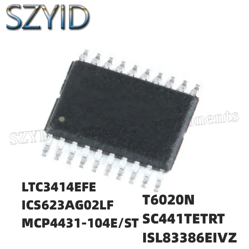1PCS TSSOP20-LTC3414EFE ICS623AG02LF MCP4431-104E/ST T6020N SC441TETRT ISL83386EIVZ