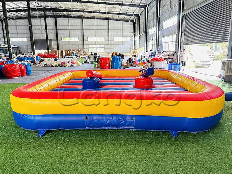 Arena Jousting Komersial Dalam Ruangan Luar Ruangan Permainan Joust Tiup Permainan Interaktif Olahraga Sewa