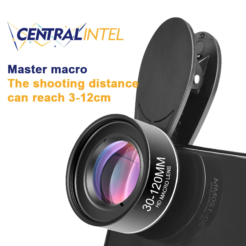 3-12cm Macro Lens Camera Photo Lens Clip CPL Star Filters 4K HD Long Distance Professional Universal  for Smartphone