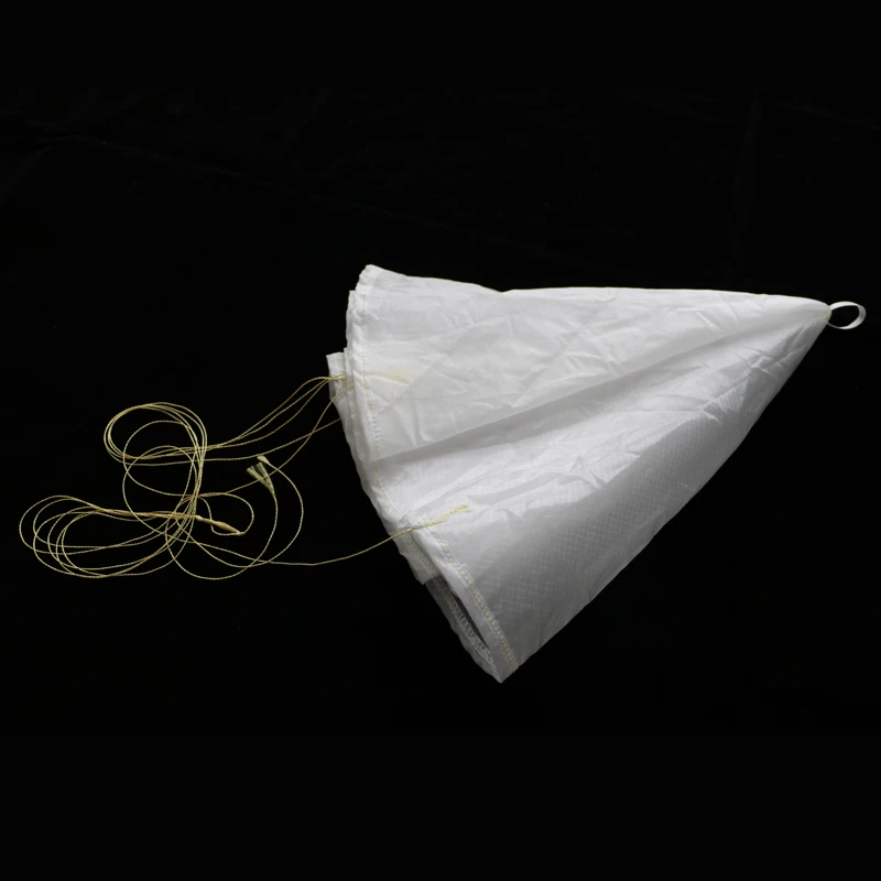 1PCS 544 Soft Fabric Recycle Use Parachute Cloth Dia 70cm 1meter 1.5meters Model Aircraft Parachutes Head for Outdoor UAV Flying