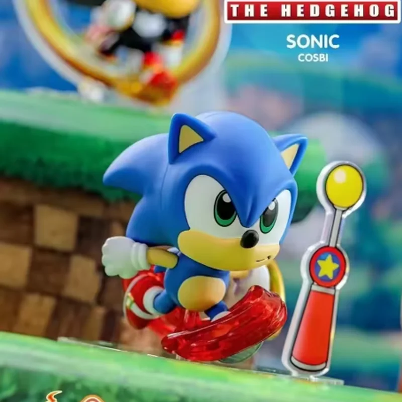 

100% Genuine Hottoys Sonic Cosbi Mystery Mini Figures - Cute Collectible Desk Decor Trendy Blind Box Toys For Birthday Gifts