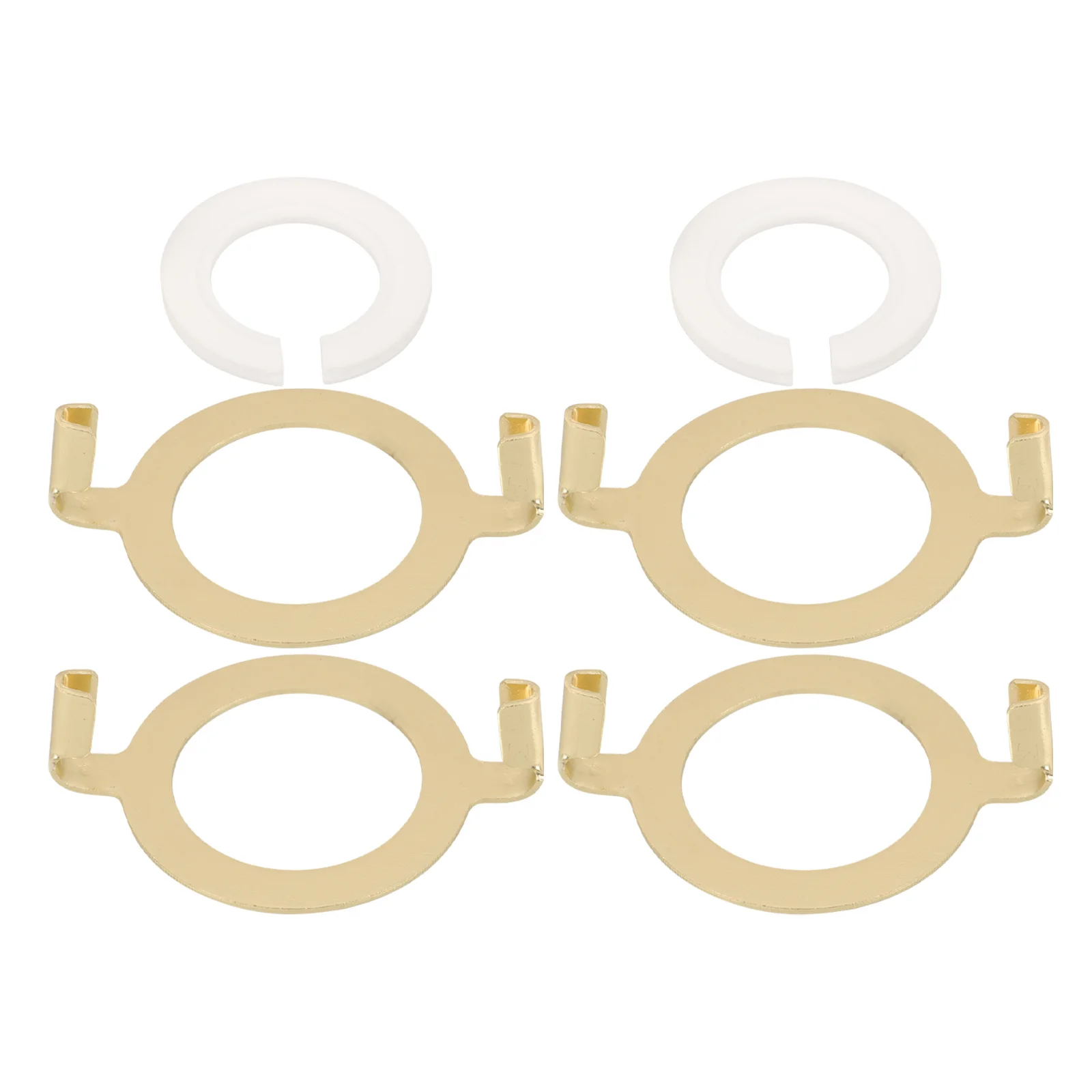 

2Sets Lamp Shade Accessories Metal Lampshade Reducer Ring Converter for Light Fixtures Easy Install Home Office Table Lamp Use