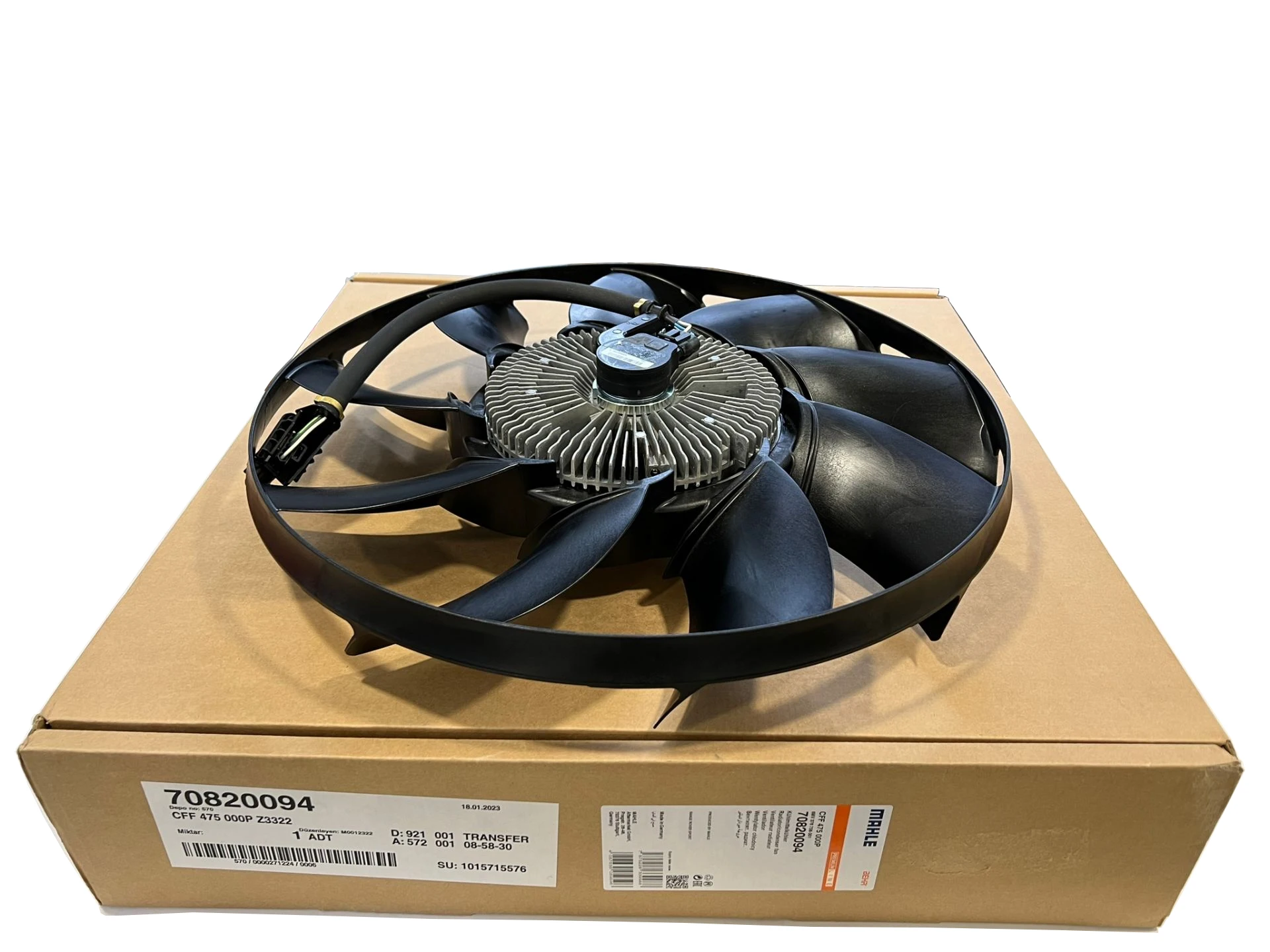 3.0/5.0 Supercharged MAHLE OEM Cooling fan clutch For Land Rover Range Rover Sport Discovery 5 LR4 LR112860 LR012644