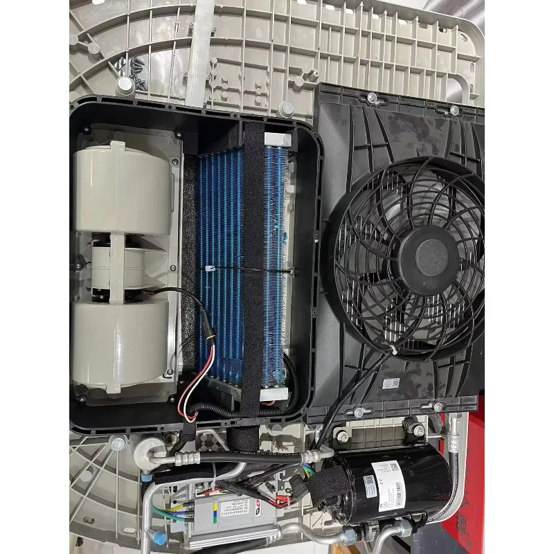 

New 12V DC Truck Air Conditioner With 12V Compressor For Cars And Camper Air Conditioning