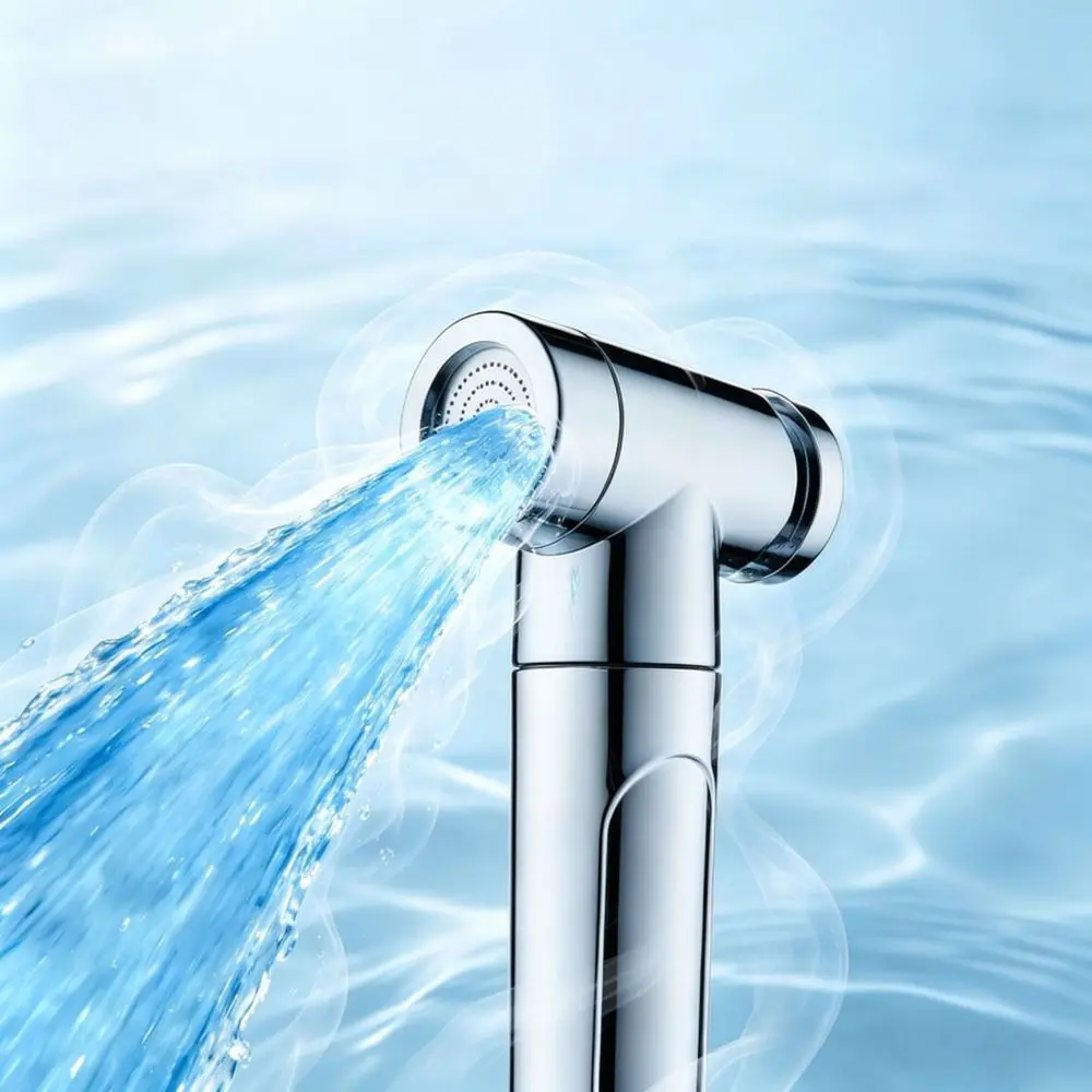 Bathroom Handheld Bidet Sprayer With Filter Element Pressurized Toilet Cleaning Applicator Abs Portable Shower Tool