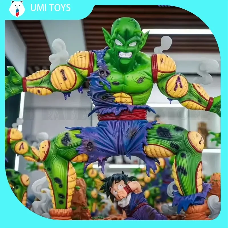 28cm Dragon Ball Figure Piccolo Son Gohan Figure Piccolo Anime Figures  Pvc Collection Statue Model Room Desk Halloween Toy Gift