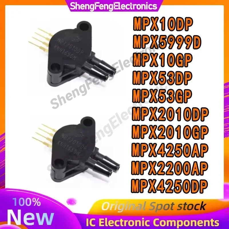 

Датчики давления MPX10GP, MPX53DP, MPX53GP, MPX10DP, MPX5999D, MPX2010DP, MPX2010GP, MPX2200AP, MPX4250DP, MPX4250AP: Интегральные схемы