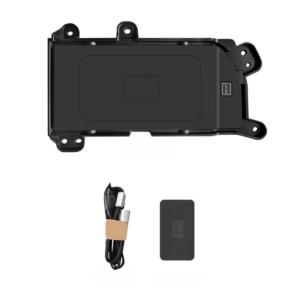15W Wireless Charger Wireless Car Charger For Daily Commuting Intelligent System Overheat Protection ABS Material Build