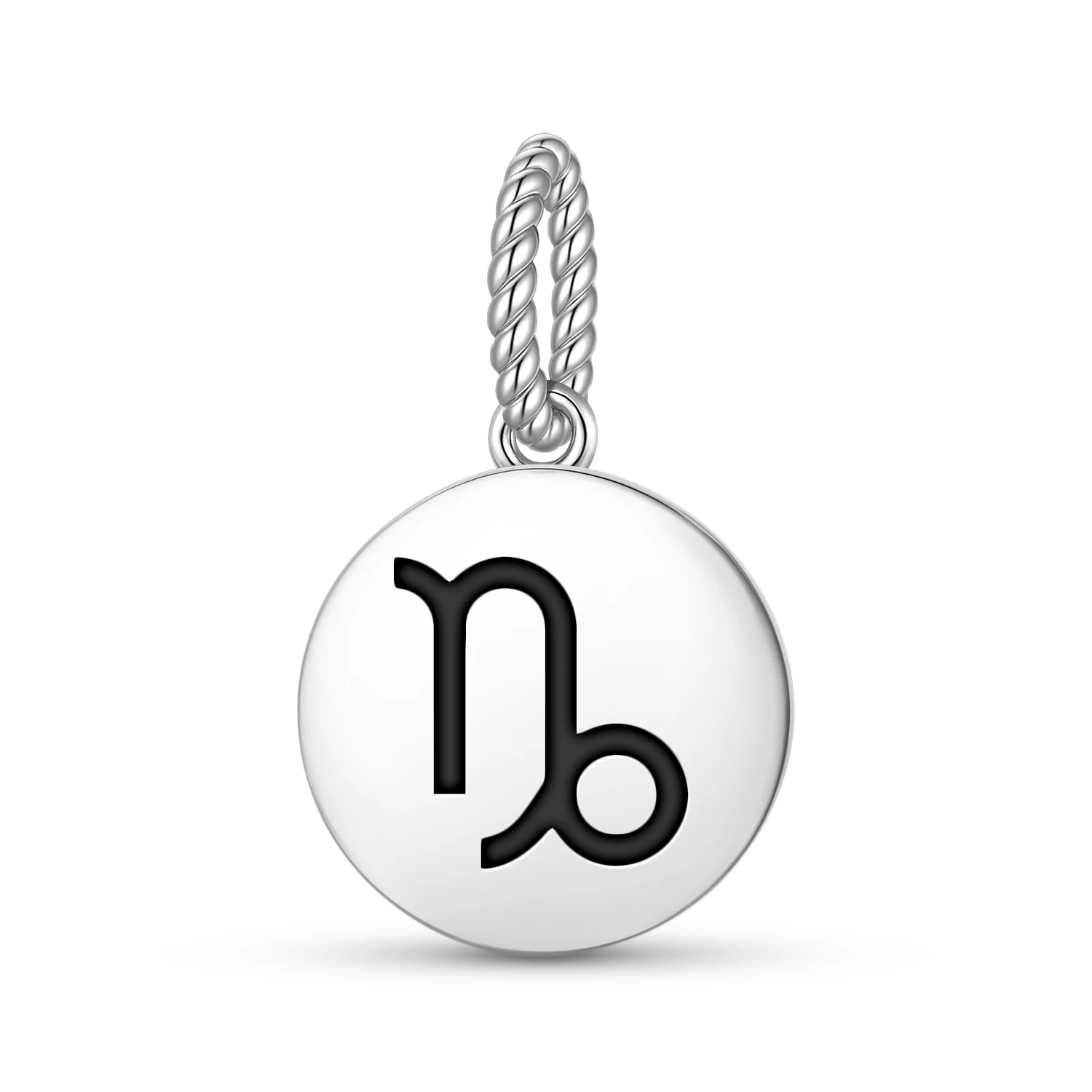 

Capricorn Astrology 925 Sterling Silver Charm Bead DIY Pendant Charm for Bracelet Jewelry Gift