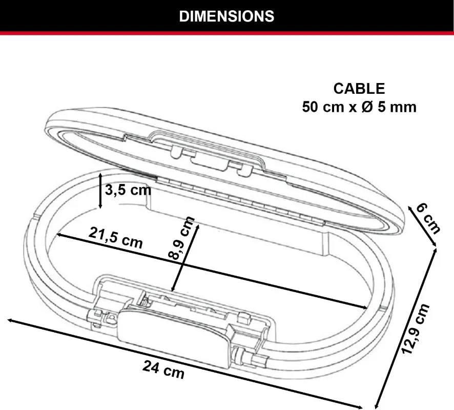 Переносной ящик для хранения Master Lock 5900D, сейф для путешествий большой вместимости, водонепроницаемый замок с паролем для ключей