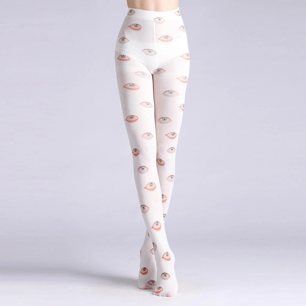 

Леггинсы с забавным принтом, красочные узоры и сладкие оттенки для модных женщин, подходят для колготок с рисунком Лолиты 2.