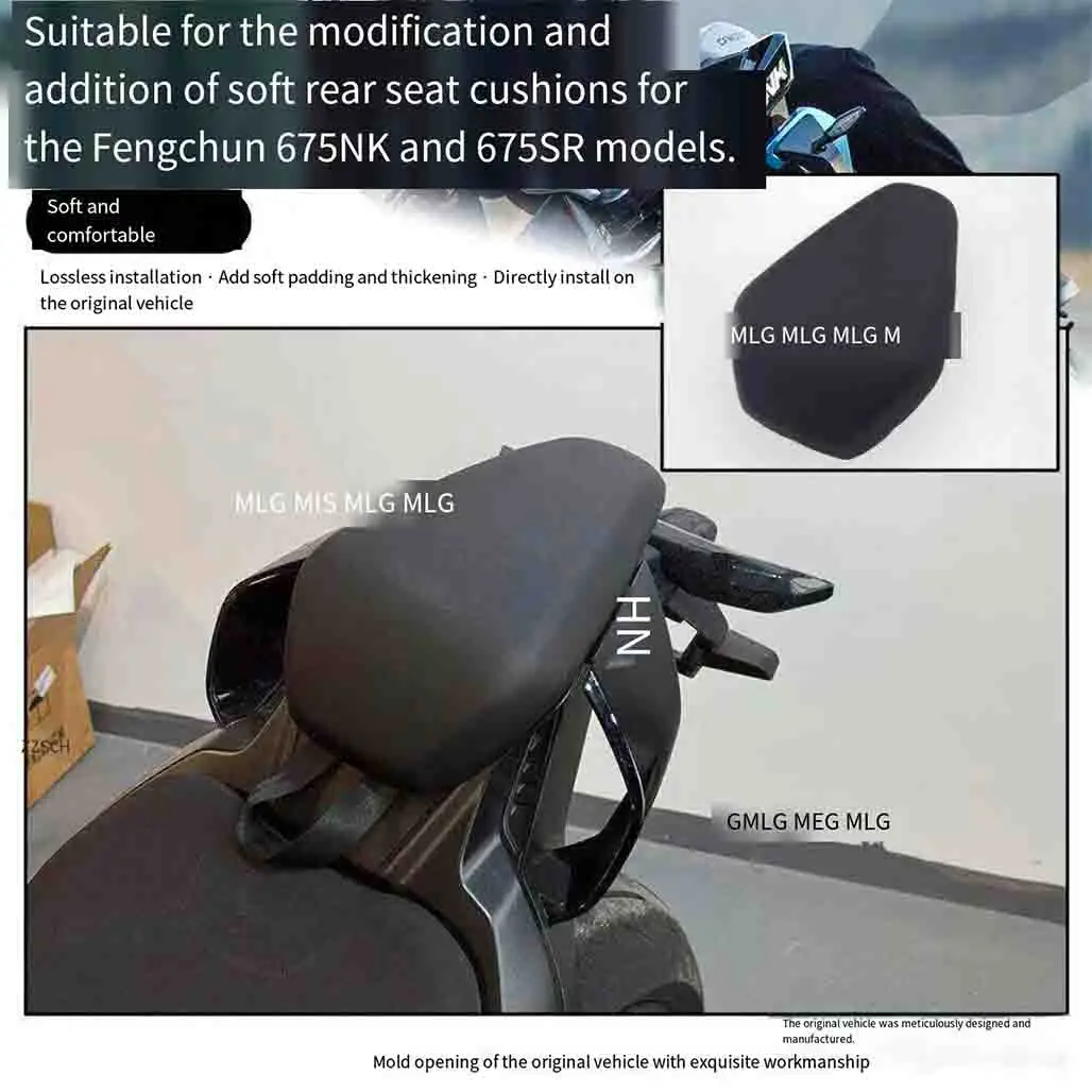 For CF 675NK 675nk Modified Cushion with Soft, Comfortable and Thickened Seat Pack for People to Install Replacement Accessories