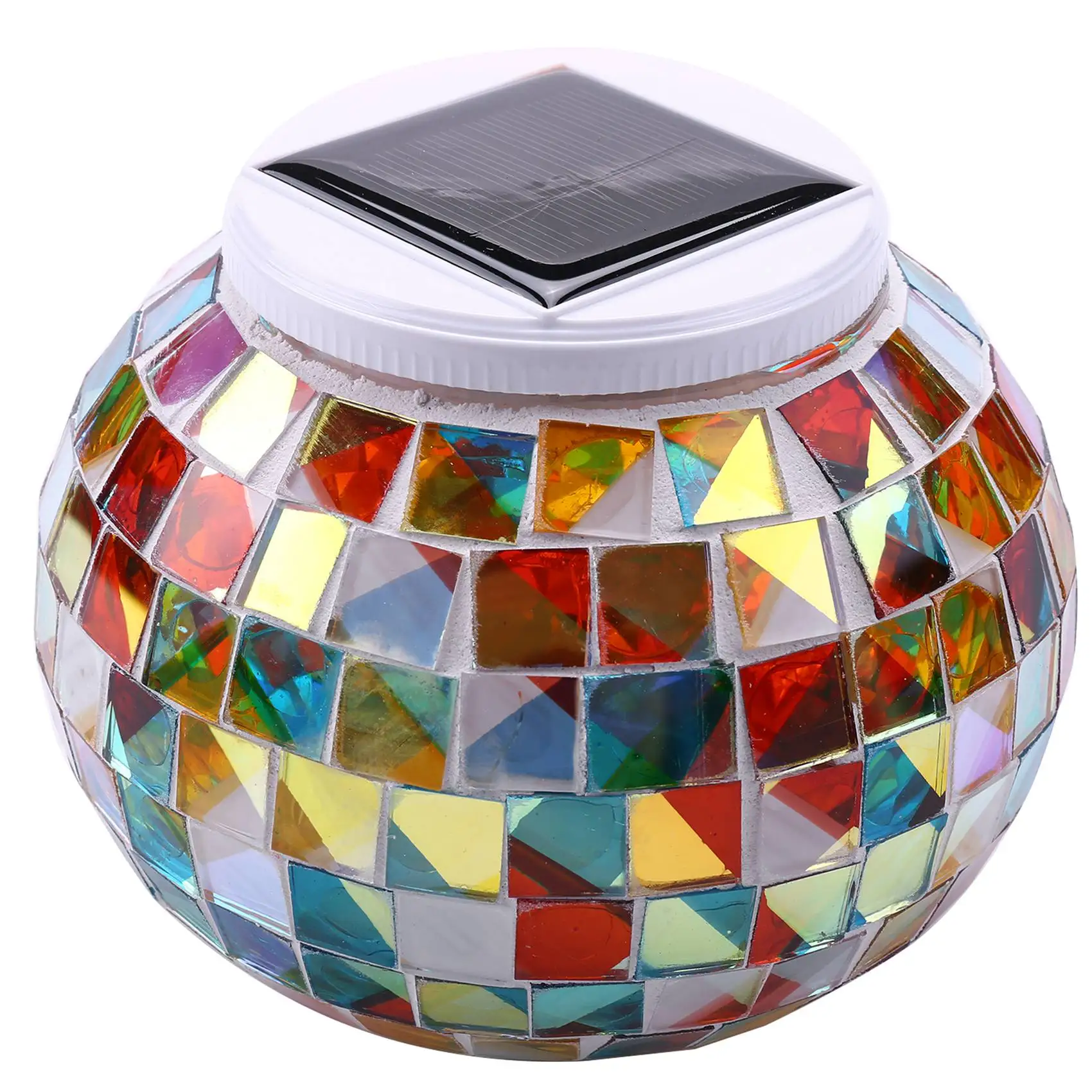 Impermeável Solar Glass Ball Garden Lamp, Table Lamp, Night Light, casamento, Natal, decoração ao ar livre