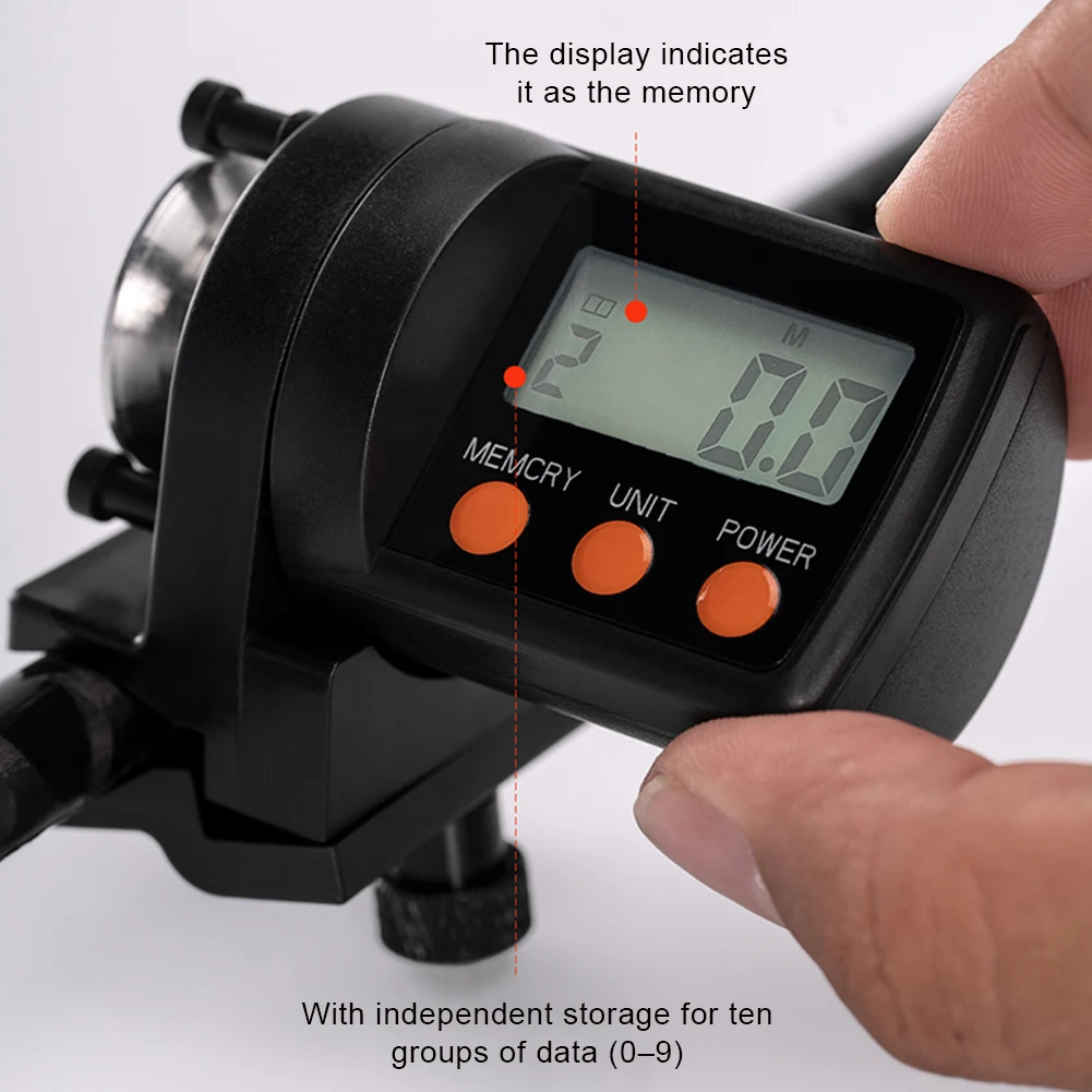 

1 шт., счетчик лески с цифровым дисплеем, емкость 999,9 м, автоматическое отключение, рыболовные снасти, АБС-пластик, водонепроницаемые рыболовные аксессуары