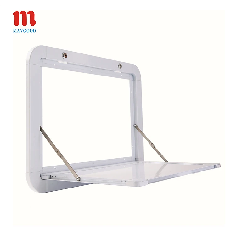 Hot Sale Camping Car Folding Picnic Table Aluminum Side Mounted RV Camper Van Dining Table