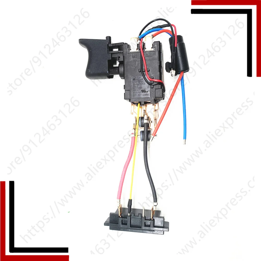 Interruptor para DEWALT N868644 DCD776 DCD776C2 Tipo 1 piezas de Taladro Inalámbrico 