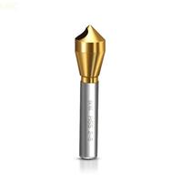 L8RC M35 Cobalt TiAlN Countersink Drill Bit Round Shank 90 Degree Deburring Chamfering Hole Type Cutter Tool 2-5-10-15-20