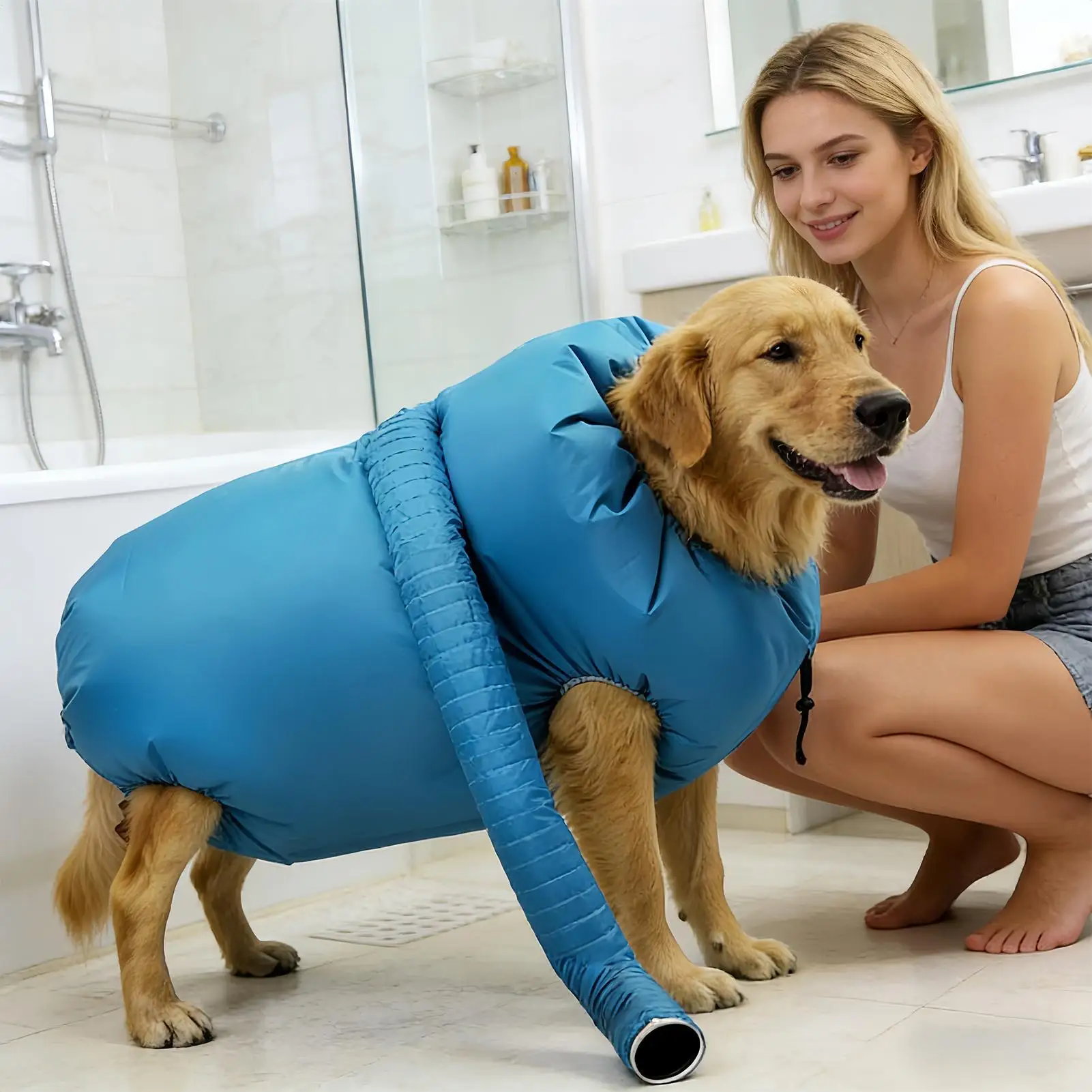 Portable Pet Drying Bag For Cats And Dogs SpecializedFor Bathing Quick Drying Hair Dryer Hair Dryer Box Hair Dryer Bag