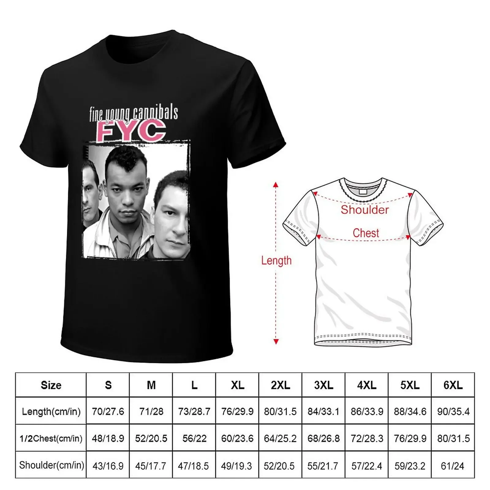 Fine young cannibals (fyc) T-Shirt korean fashion essential t shirt t shirt men