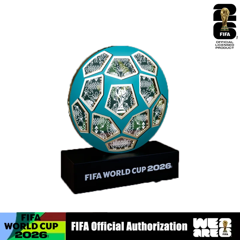 Mexico Ball Theme FIFA World Cup Light Sign LED Desktop Lamp Bedroom Table Night Light Soccer Match Souvenir Decor Gift for Fans