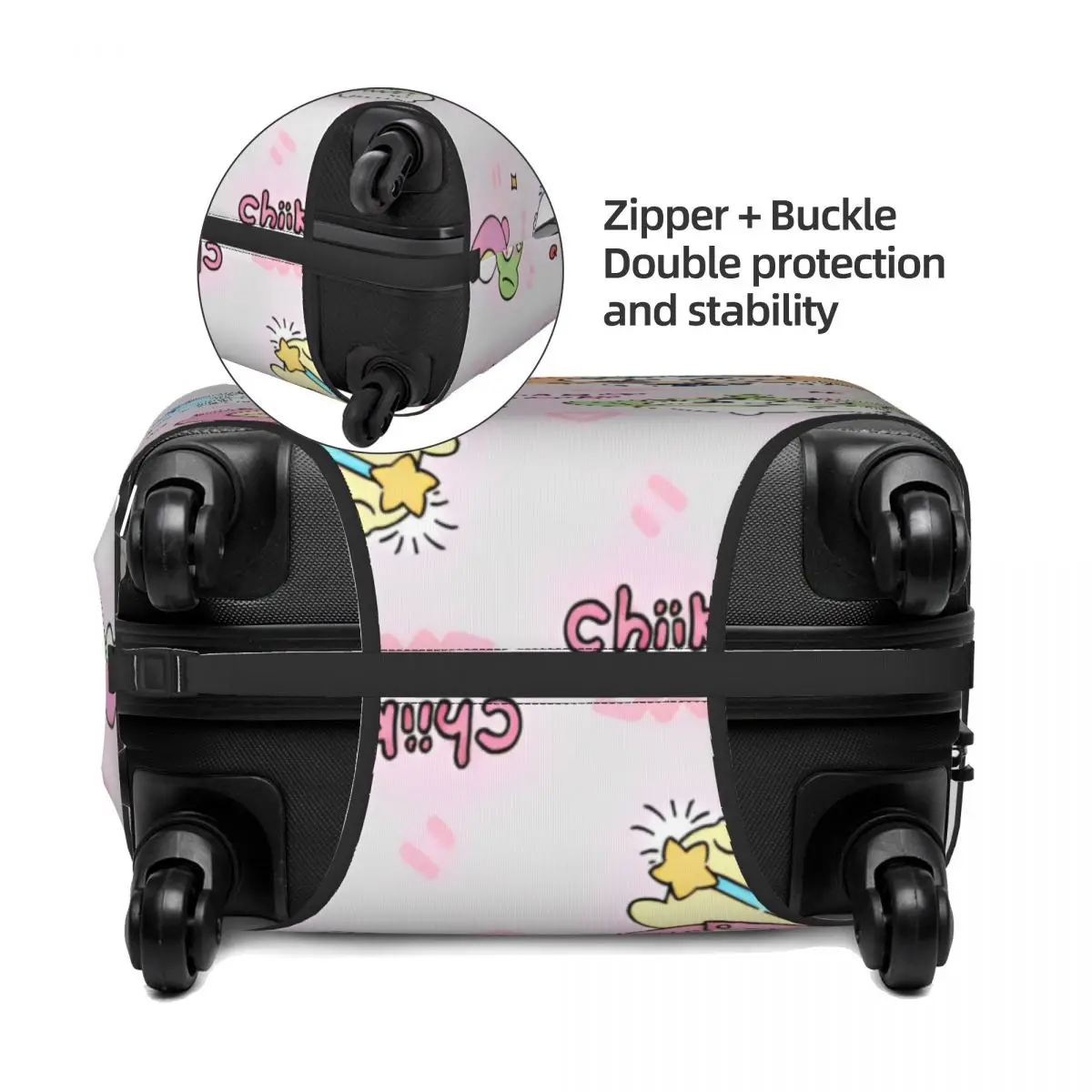 Sanurgente Chiikawa Cartoon Valise Cover, Holiday Business Strectch, Japanese Bagage Case, Protector