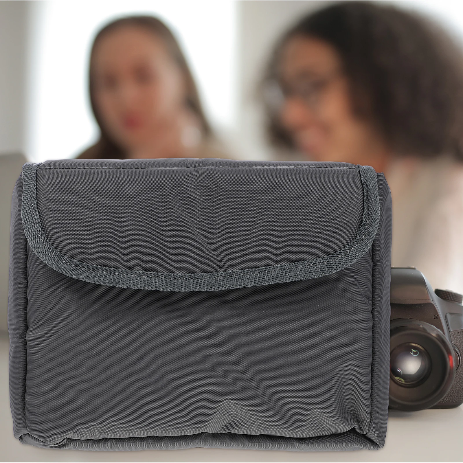 

Camera Bag Insert Pouch Compact Portable Foldable Lens Case Padded Bags Backpack Gifts Scratch Proof Dust Resistant Travel