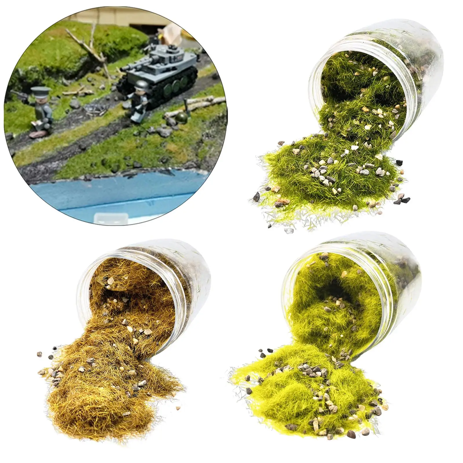 

Terrain Powder Sand Table Fairy Garden Flock Scenery Materials for Fish Tank DIY Scenery DIY Projects Railway Station Building