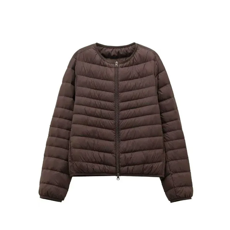 90% White Duck Down Women's Korean Light Jackets 2026 Winter New Close-fitting Liner Light All-match Warm Short Coat