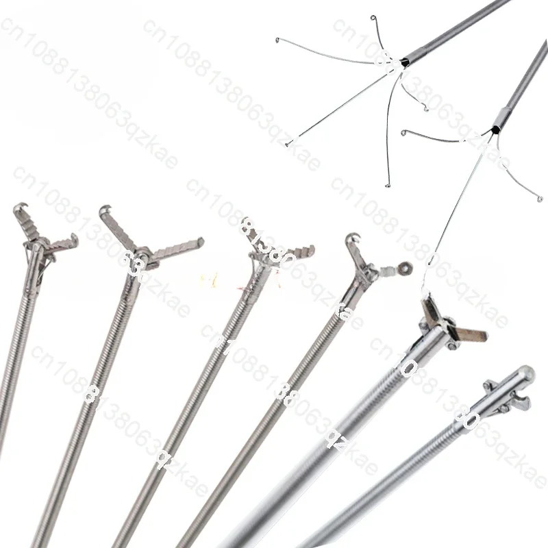 

Bronchogastroscopy foreign body forceps Endoscopic foreign body forceps Net pocket V-shaped crocodile foreign body removal