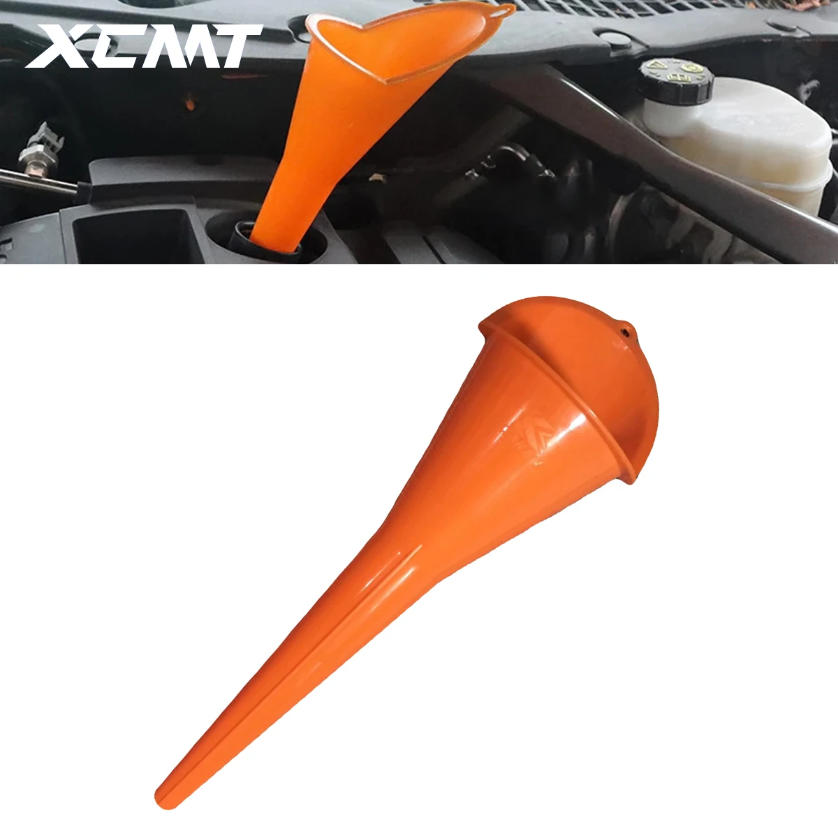 

Car Long Stem Funnel Gasoline Oil Fuel Filling Tools Anti-splash Plastic Oil Funnel Motorcycle Refueling Tools Auto Accessories