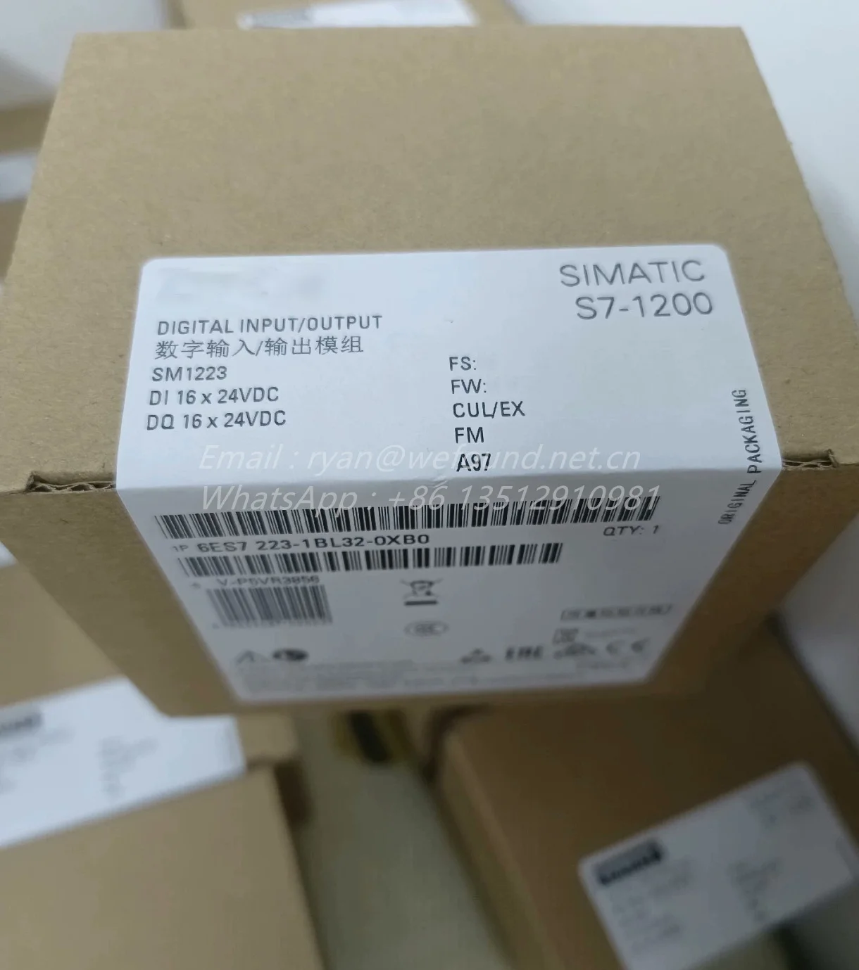 6ES7223-1BL32-0XB0 for SIEMENS SIMATIC S7-1200, Digital I/O SM 1223