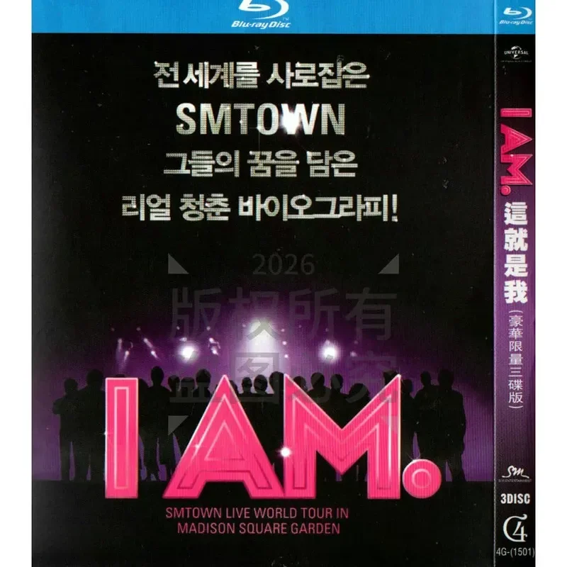 Girls' Generation I AM This is me 2 classic concerts + documentary BD Blu-ray high definition 3 discs