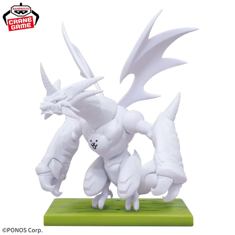 [Echte Originele] Bandai Banpresto De Animatie Battle Cats Munchkin Katten Op Voorraad PVC Figuur Model Collector Beeldje speelgoed