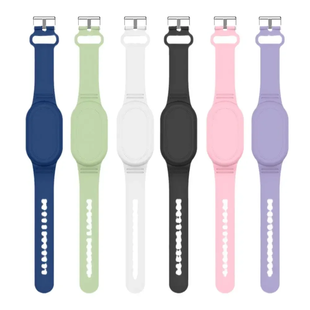Silikonarmband-Schutzhülle für Smart Tag 2, wasserdichtes Armband, kompatibel mit Galaxy SmartTag 2 Tracker-Halterung