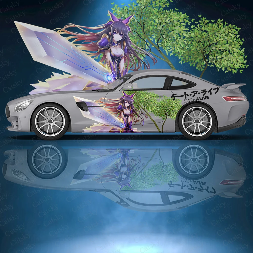 Date A Live anime car decals Auto paint Packaging decals GM decals fit most auto decals auto custom anime decals