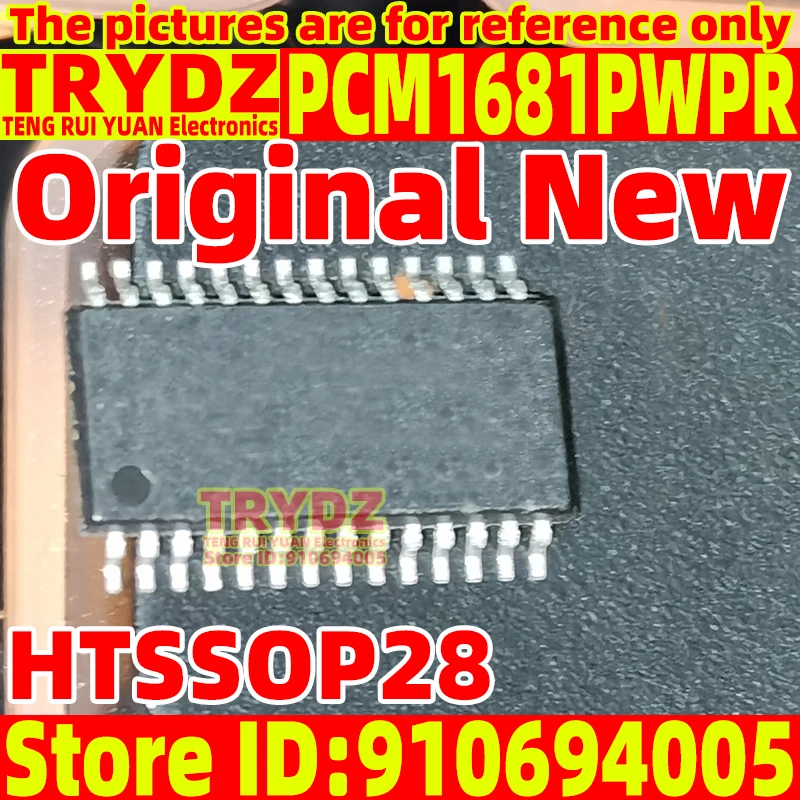 5-1pcs Original New PCM1681PWPR PCM1681 HTSSOP28 Audio Converter Chip