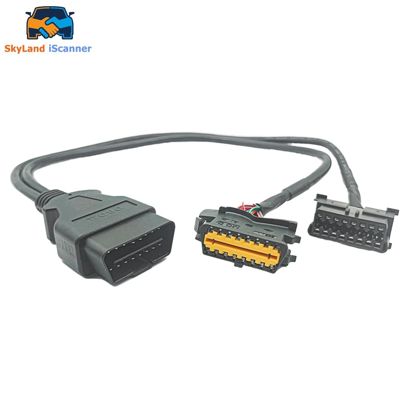 

Best Price Car Connector OBD2 extension Cable for Automotive Truck Inspection for Toyota Volkswagen 16 Pin Diagnostic Tool