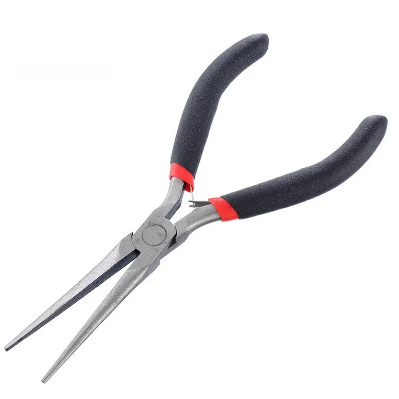 Black Handle Multi- Long Nose Pliers  Cutting Clamping Stripping Electrician Repair Hand Tools High Quality